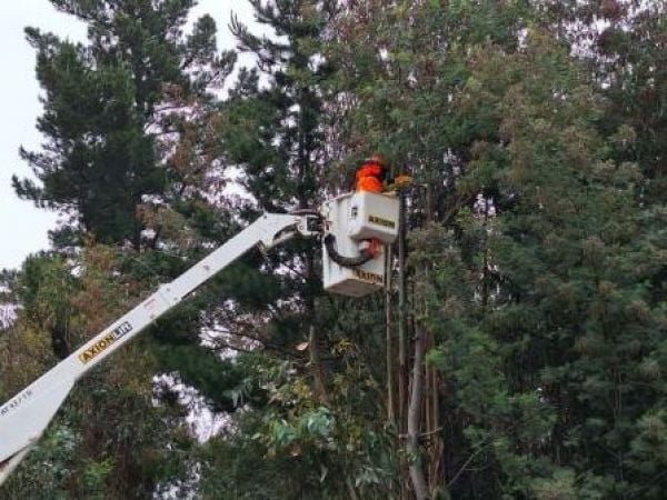 Preparación por incendios en Valparaíso