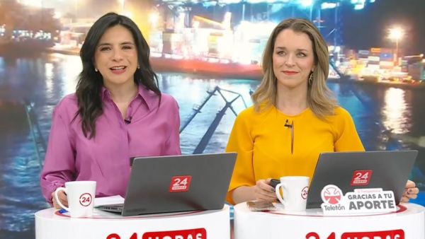 Carla Zunino y Valentina Reyes en 24 Horas Tu Mañana