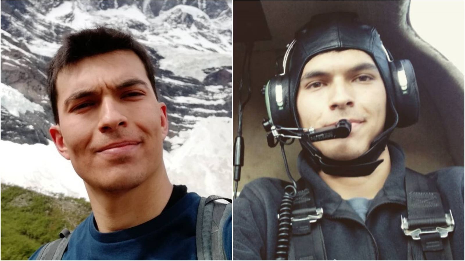 Sergio Hidalgo Leiva, el piloto de la FACh que falleció en Aysén