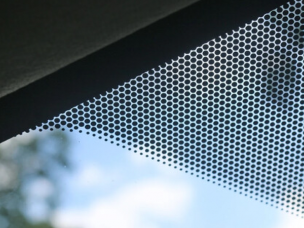 Puntos negros del parabrisas