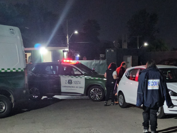 Hombre muere tras ser baleado en Quilicura: recibió disparo en el tórax