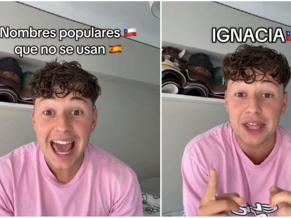 tiktoker español con nombres chilenos poco comunes en España