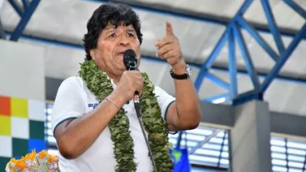 Evo Morales, expresidente de Bolivia