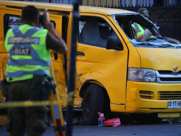"Estamos conmocionados": colegio de niño que murió en choque a furgón escolar en Recoleta