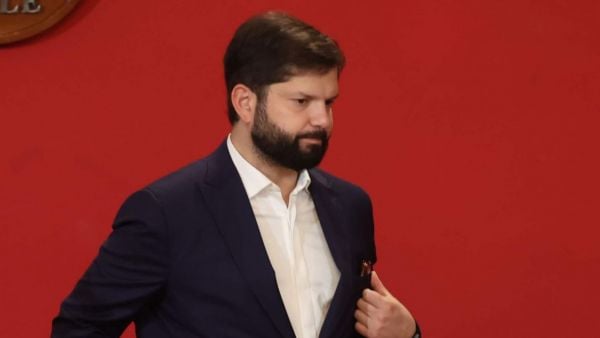 Presidente Boric visita a familia de niño de Recoleta