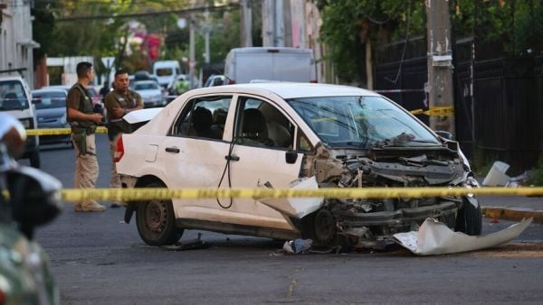 Claudio Gaete Quiroz era el delincuente que conducía el auto que chocó el furgón