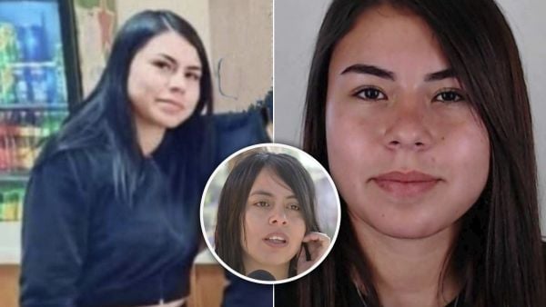 Krishna Aguilera y su hermana