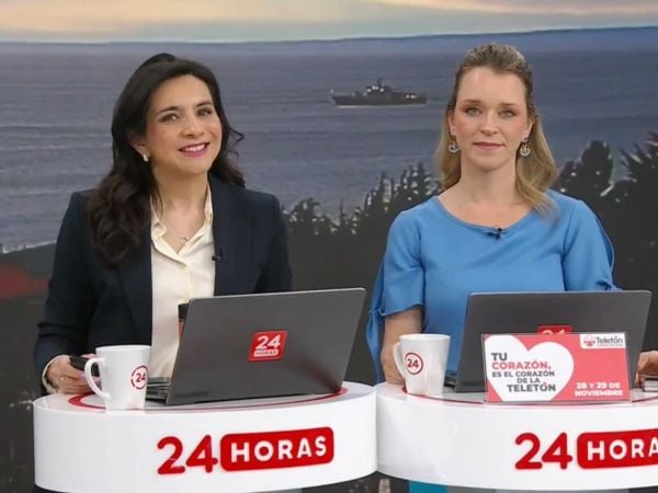 Carla Zunino y Valentina Reyes en 24 Horas Tu Mañana