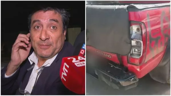 Rector, Gonzalo Saavedra. tras destrozos