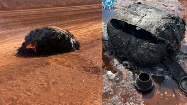 Objeto misterioso cae del espacio en desierto australiano
