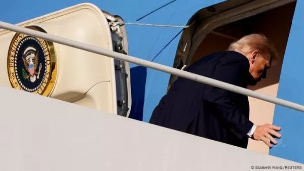 Trump parte a su gira por Asia
