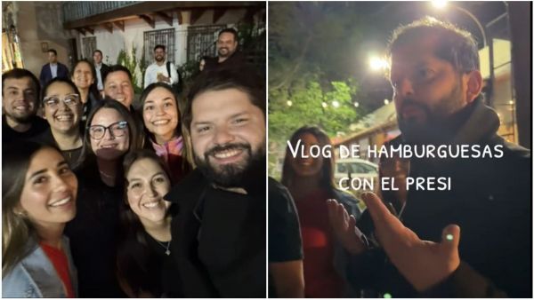 Amigos se encuentran con Boric