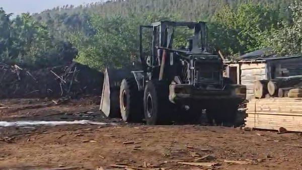 Atentado incendiario en Cañete