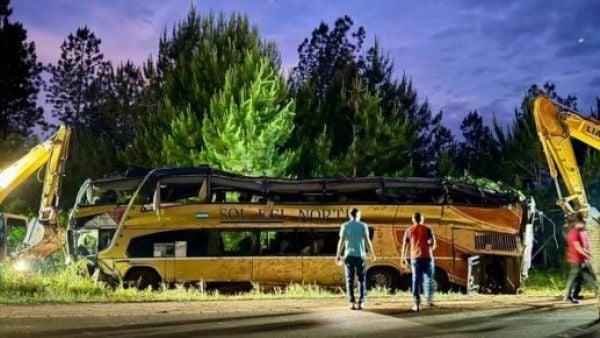 ACCIDENTE DE BUS EN ARGENTINA