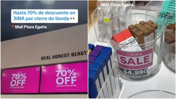 Cierra tienda de maquillaje con descuentos