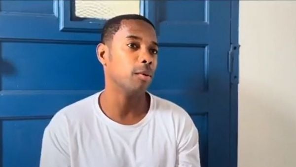 Robinho mostró cómo vive en la cárcel tras ser condenado a 9 años por violación en grupo