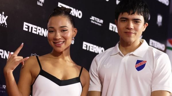 Princesa Alba en el lanzamiento de 