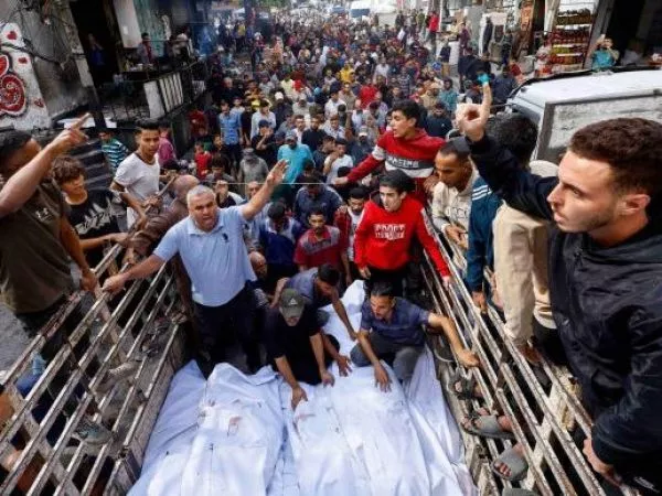 Palestinos en la Franja de Gaza