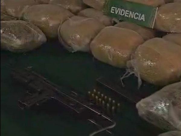 Incautación de droga y un arma de guerra en Antofagasta
