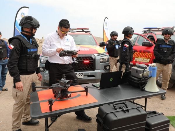 Drones para vigilancia en Antofagasta