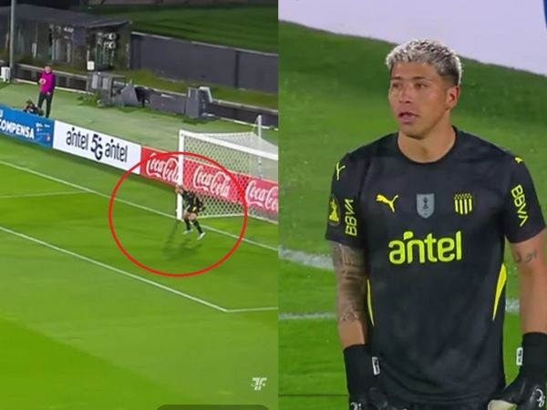 Brayan Cortés se lució con una atajada y se coronó campeón con Peñarol de la Copa Uruguay