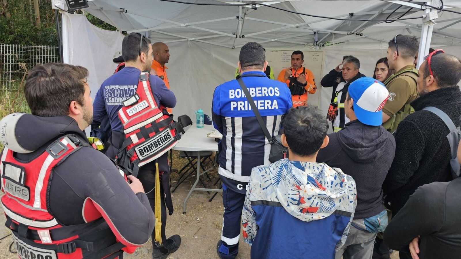 Segundo día de búsqueda en Río Maipo