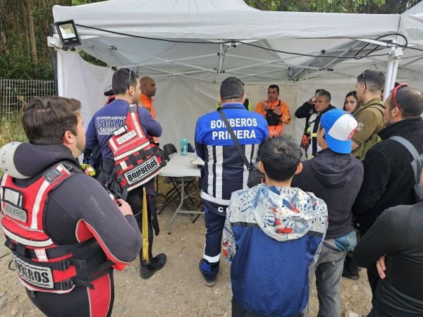 Segundo día de búsqueda en Río Maipo