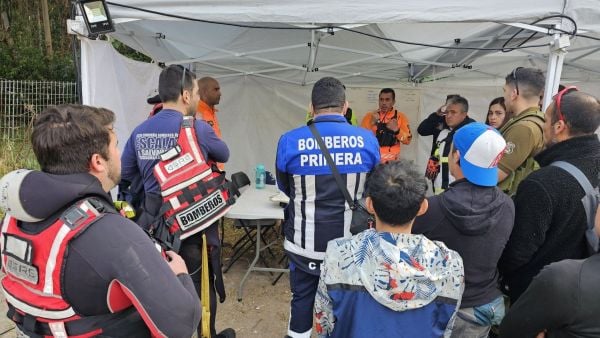 Segundo día de búsqueda en Río Maipo