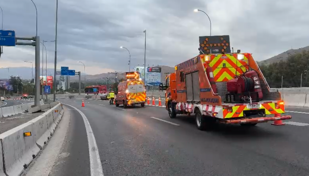 Dos accidentes fatales en Vespucio: la autopista que expone la fragilidad de la seguridad vial en Santiago