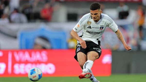 Colo Colo disputando un partido