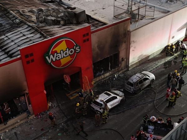 Incendio en México