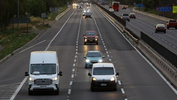 Tránsito en fin de semana largo