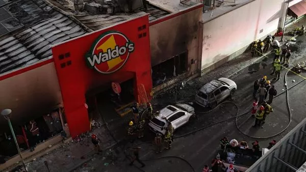 Incendio en México