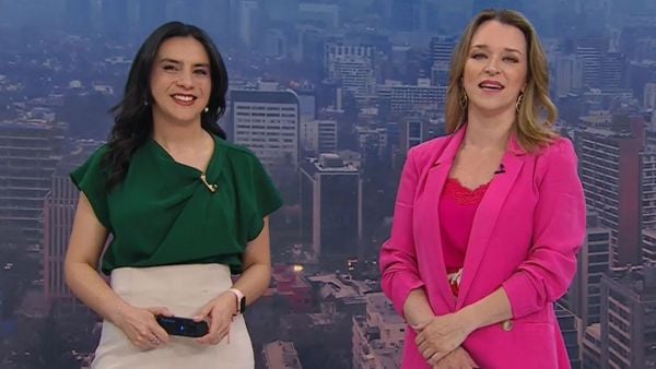 Valentina Reyes y Carla Zunino en 24 Horas Tu Mañana.