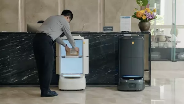 Adiós al colapso en conserjería: el que robot que transforma entregas en edificios