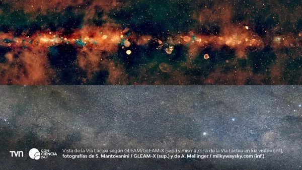 Imagen más grande y detallada de la Vía Láctea en radiofrecuencia.