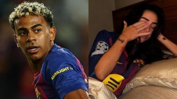 Lamine Yamal, delantero del Barcelona