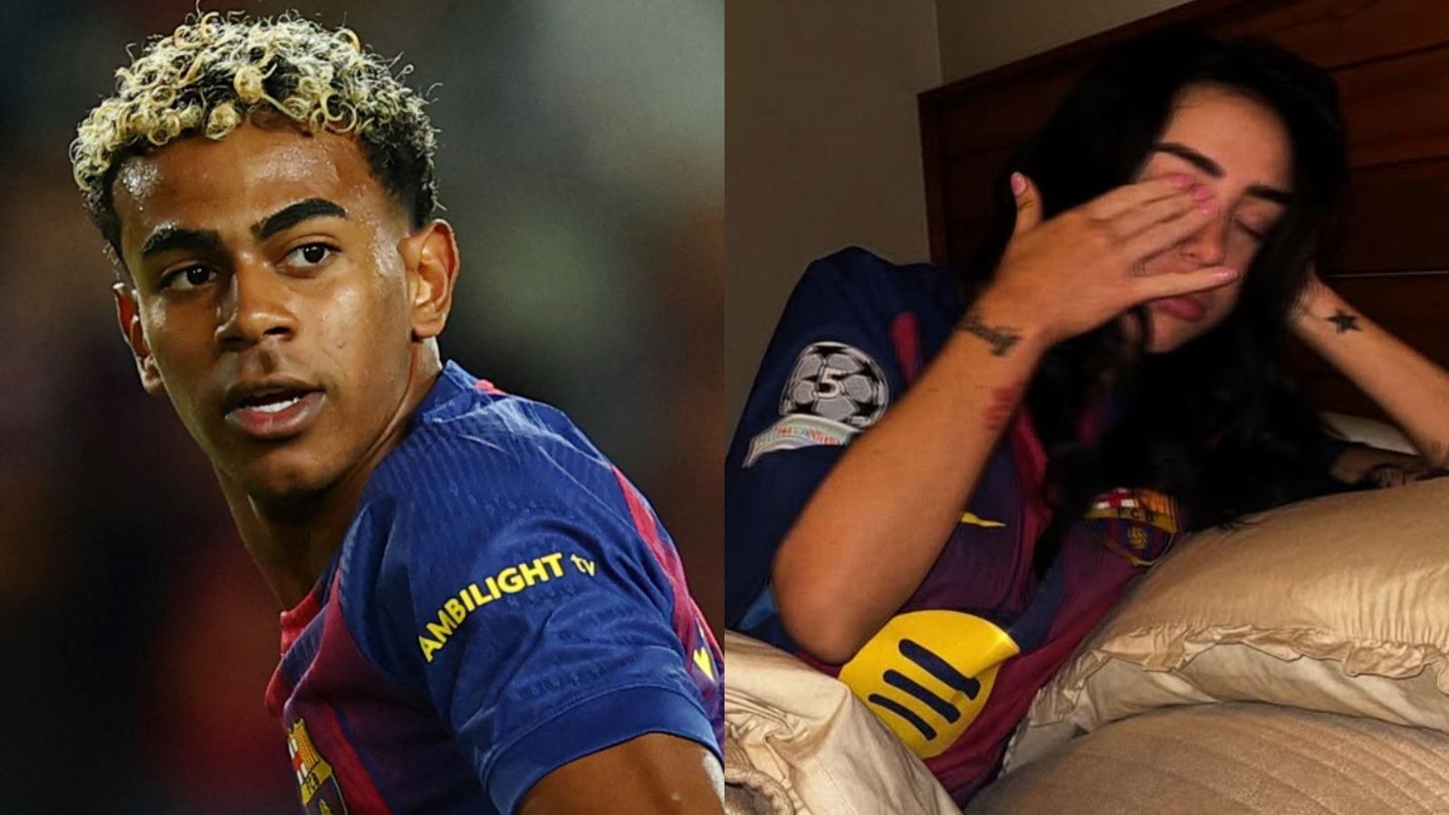 Lamine Yamal, delantero del Barcelona