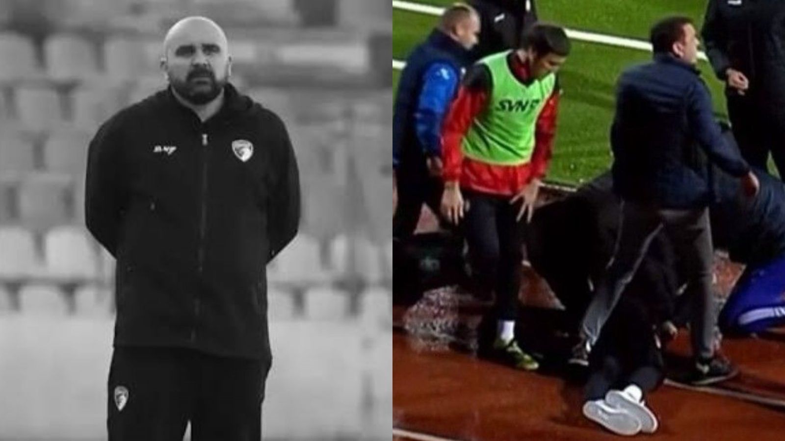 Mladen Zizovic sufrió un infarto y se desplomó en pleno encuentro