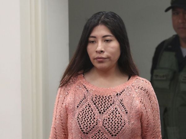 Ex primera ministra de Perú Betssy Chávez.