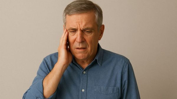 Hombre con complicaciones de ACV. Foto referencial.