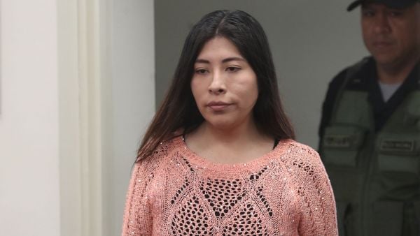 Ex primera ministra de Perú Betssy Chávez.