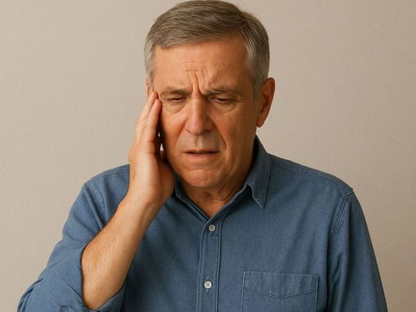 Hombre con complicaciones de ACV. Foto referencial.