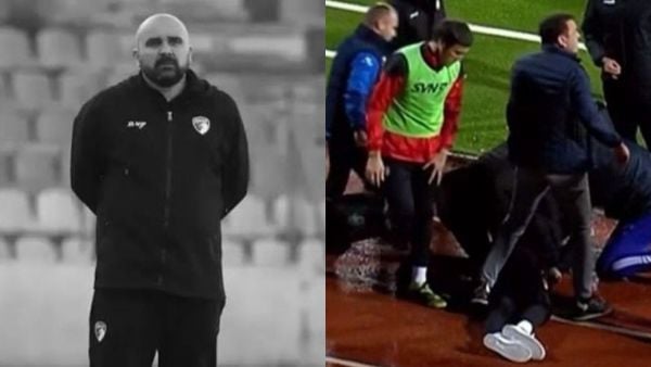 Mladen Zizovic sufrió un infarto y se desplomó en pleno encuentro