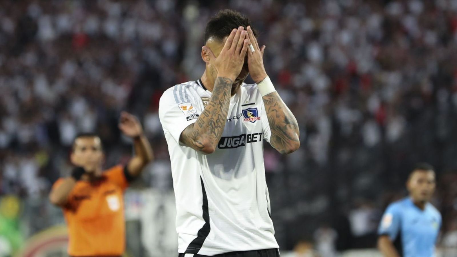 Javier Correa, delantero de Colo Colo