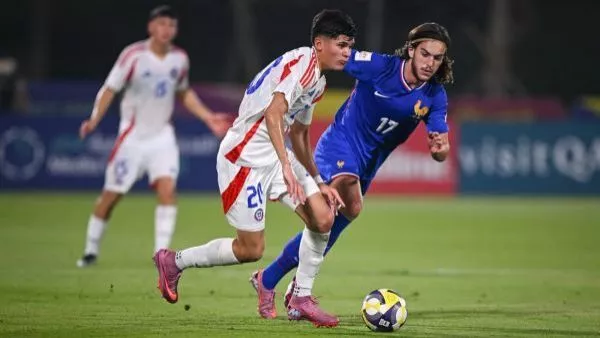 La Selección Chilena contra Francia en el Mundial Sub 17