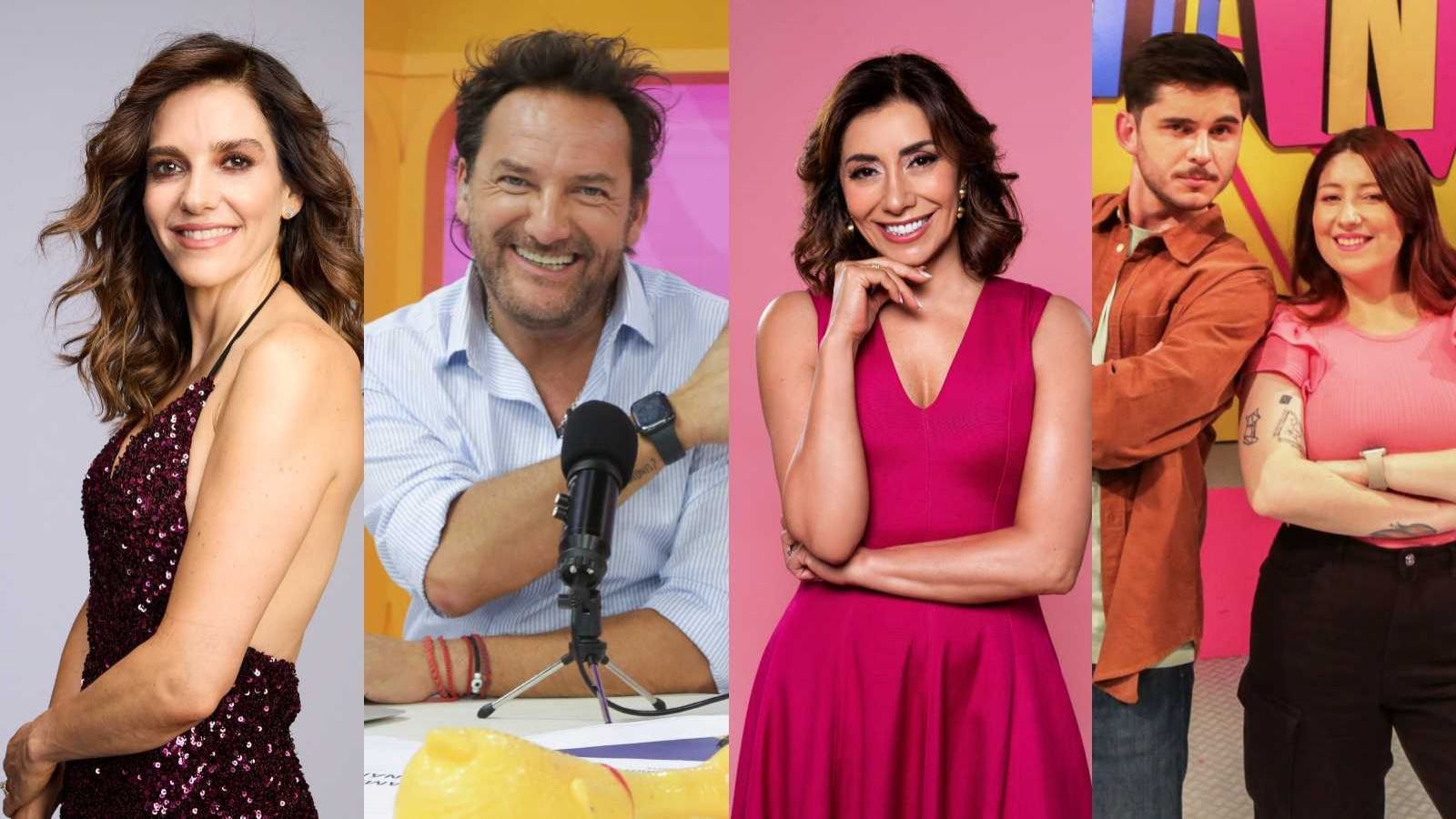 María Luisa Godoy, Daniel Fuenzalida, Carmen Gloria Arroyo y Efecto N