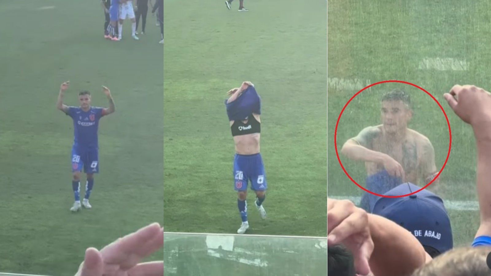 Charles Aránguiz sorprendió con nuevo tatuaje dedicado a Universidad de Chile