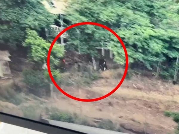 Sujetos escapando en San Vicente de Tagua Tagua