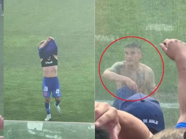 Charles Aránguiz sorprendió con nuevo tatuaje dedicado a Universidad de Chile